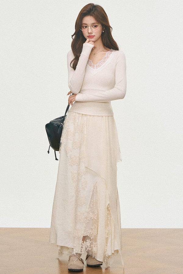 Leather And Fur Motorcycle Jacket Set-Up