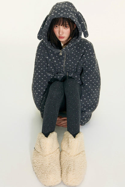 Rabbit Polka Dot Lambswool Jacket