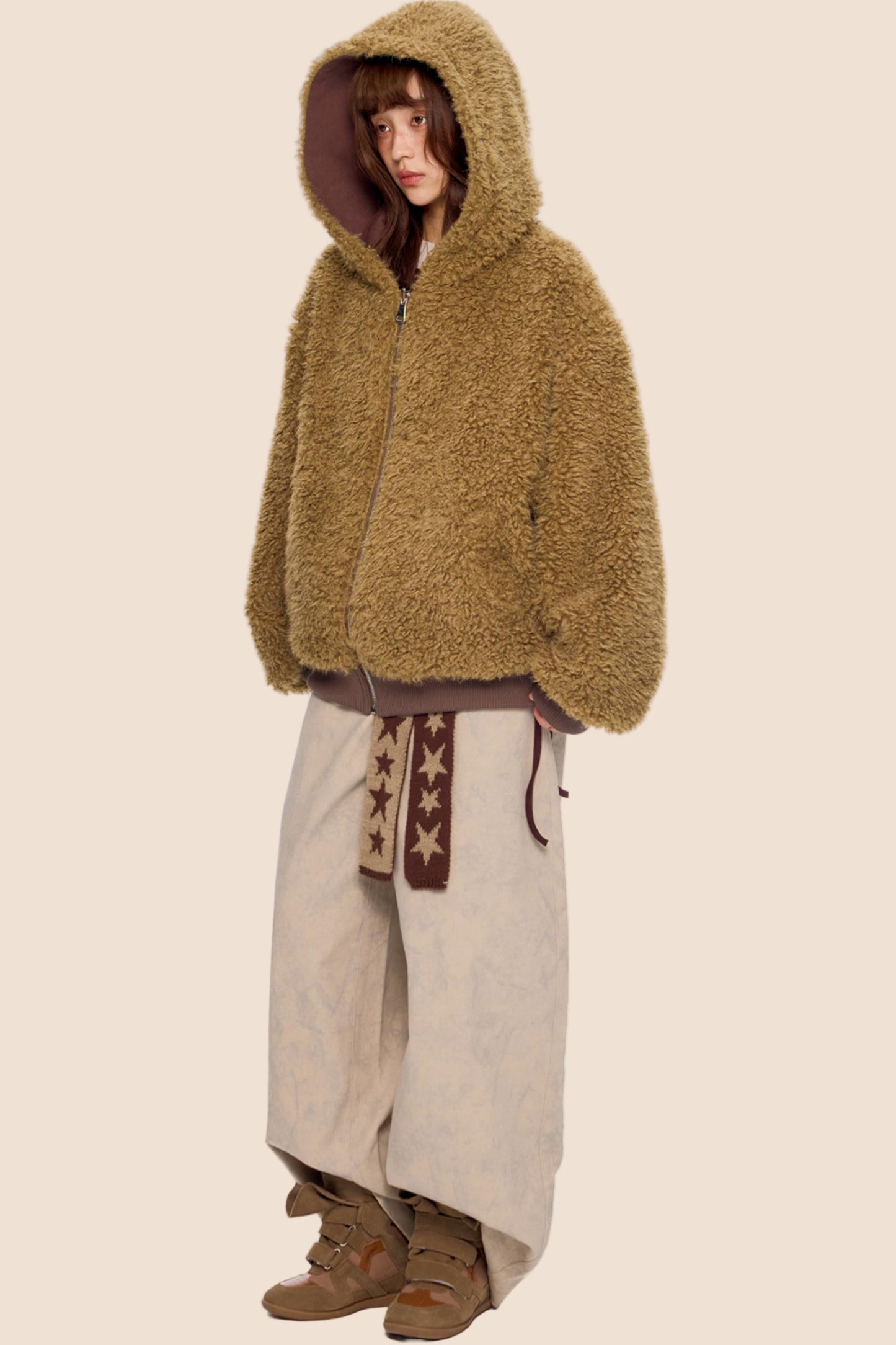 Reversible Faux Shearling Jacket