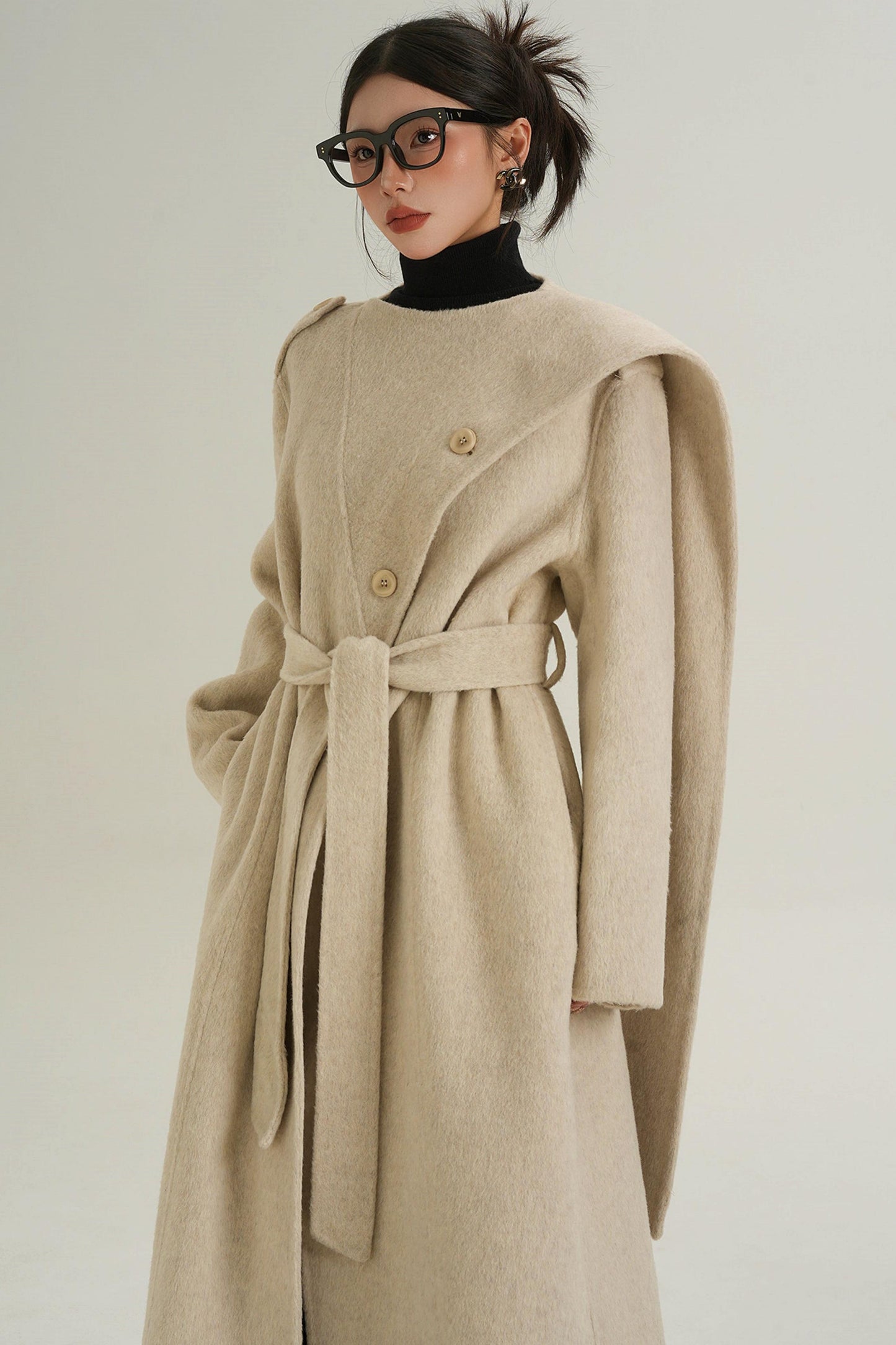 Double-Sided Wool Coat