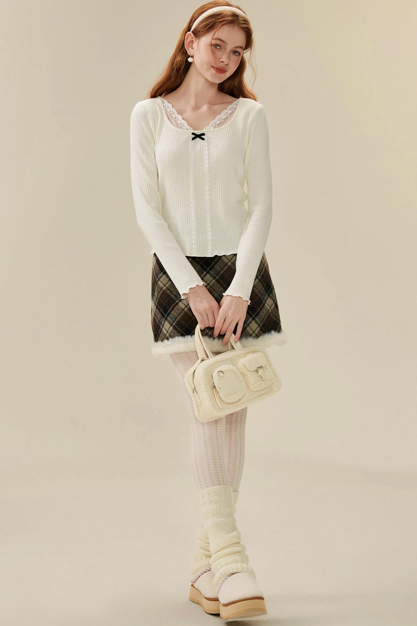 Pure Desire Lace Knit Sweater