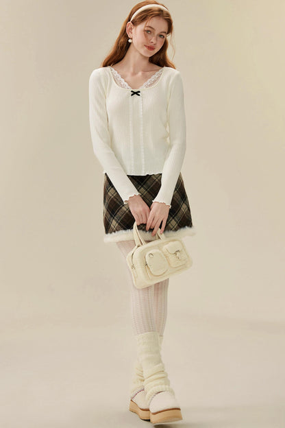 Pure Desire Lace Knit Sweater