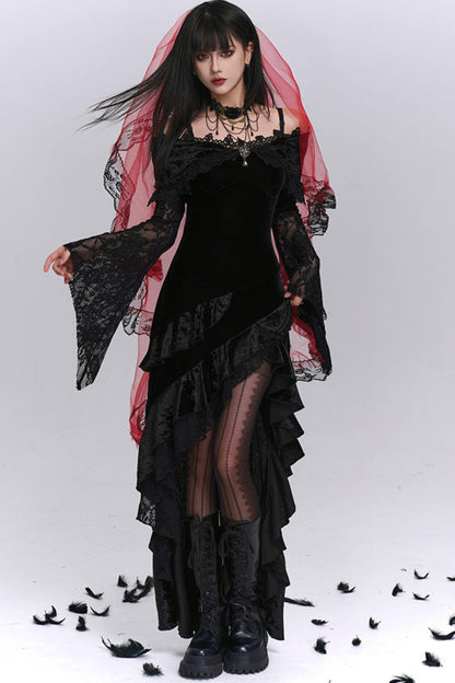 One-Shoulder Camisole Dress