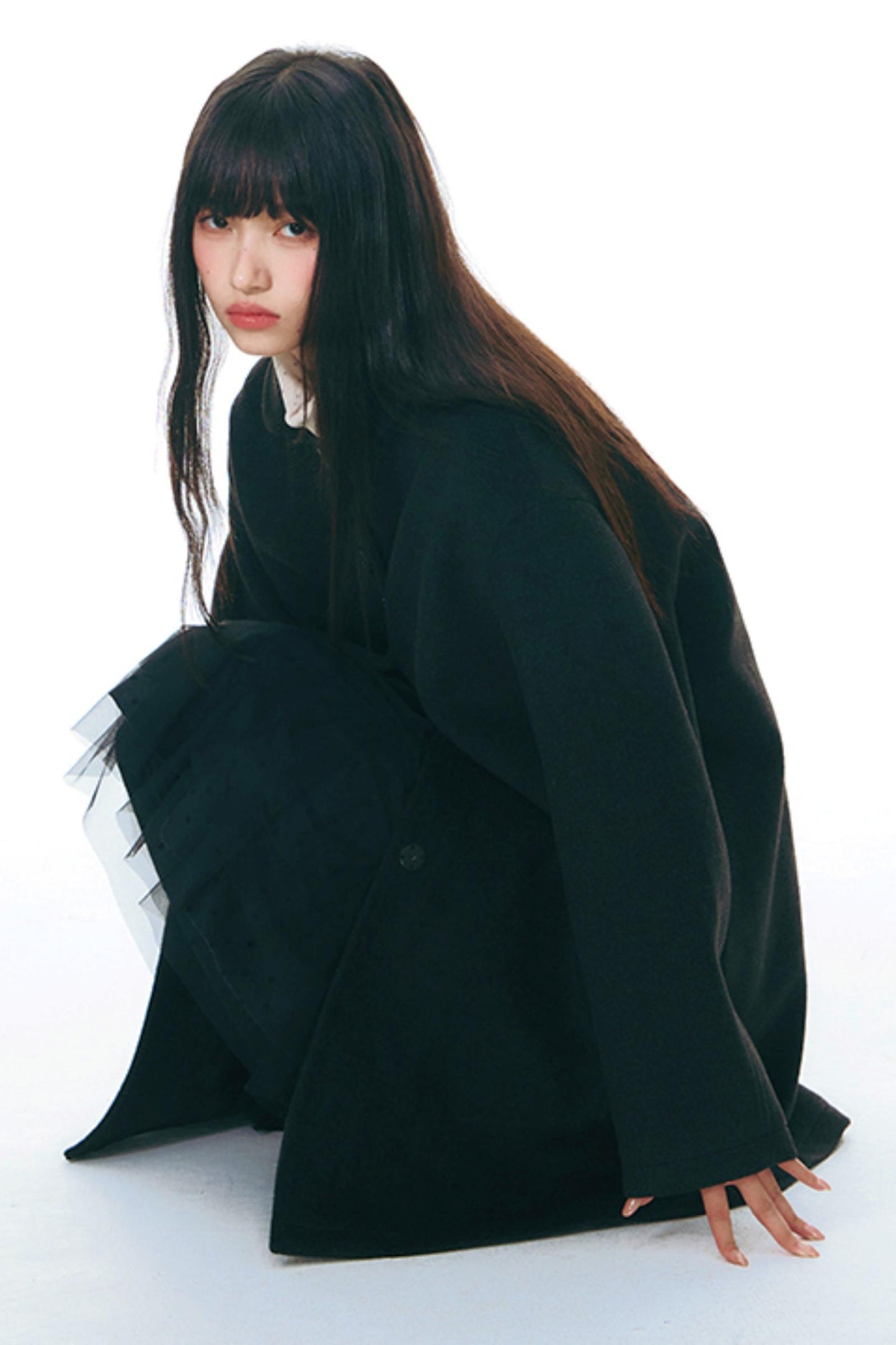 New Polka Dot Shawl Jacket