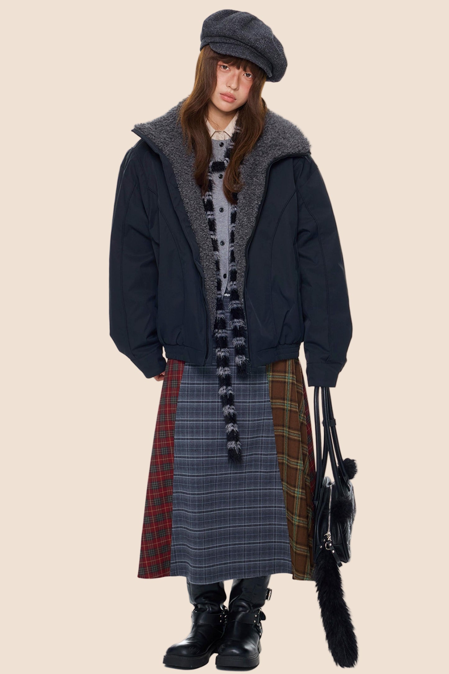 Fur Collar Duck Down Jacket