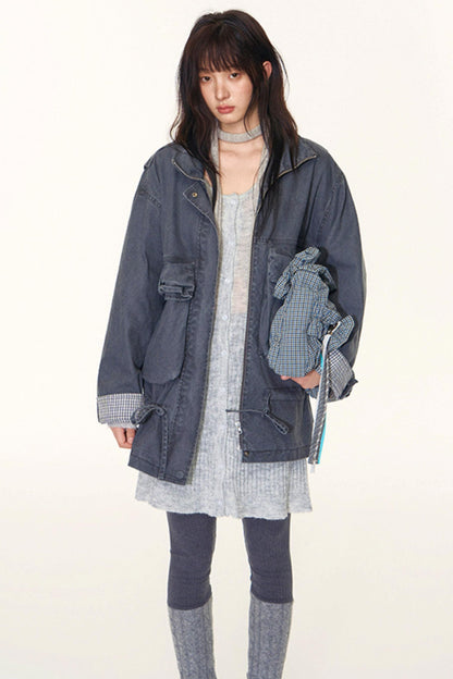 Original Patchwork Knit Leggings Set-Up