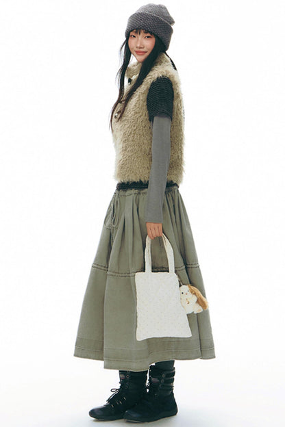 Winter Stand-Up Collar Vest