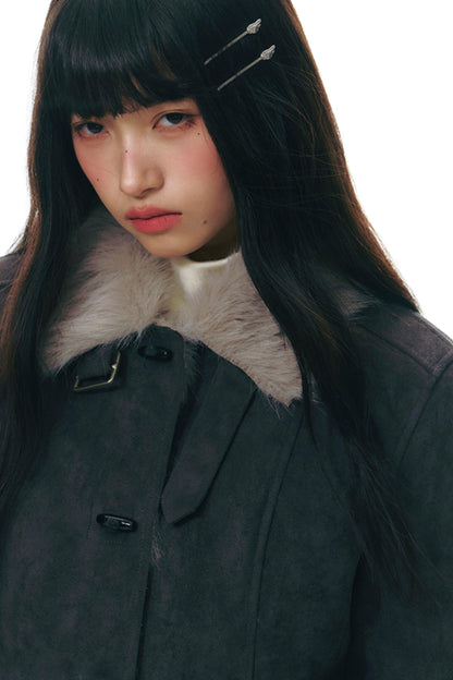 Integrated Lapel Winter Cotton Jacket