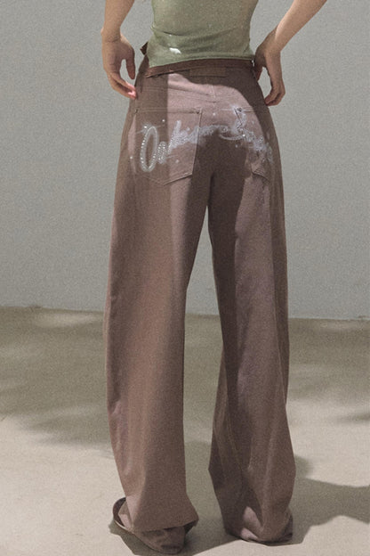 Vintage Rhinestone Halo Jeans