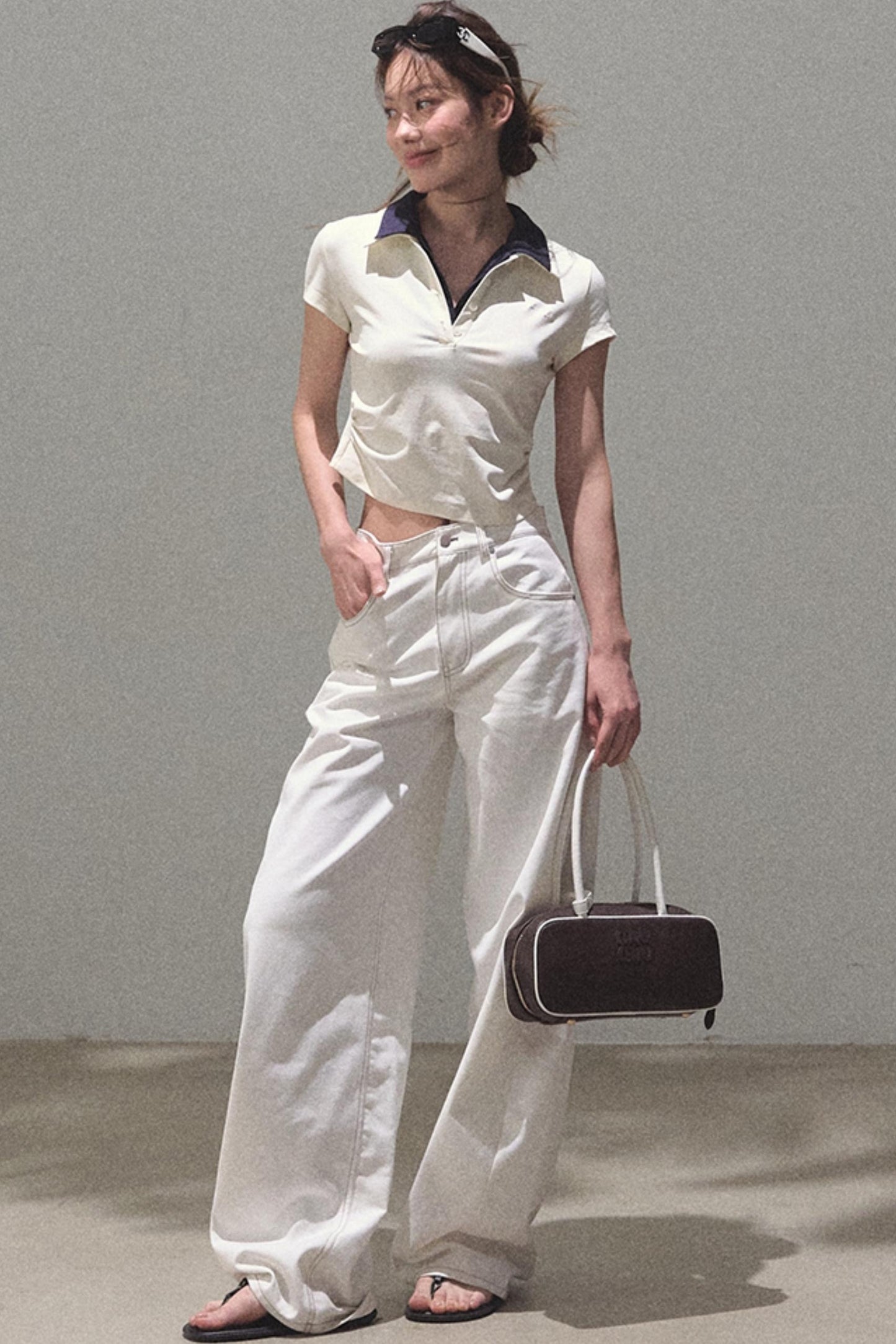 Vintage Rhinestone Halo Jeans