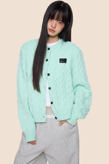 Twisted Knit Cardigan