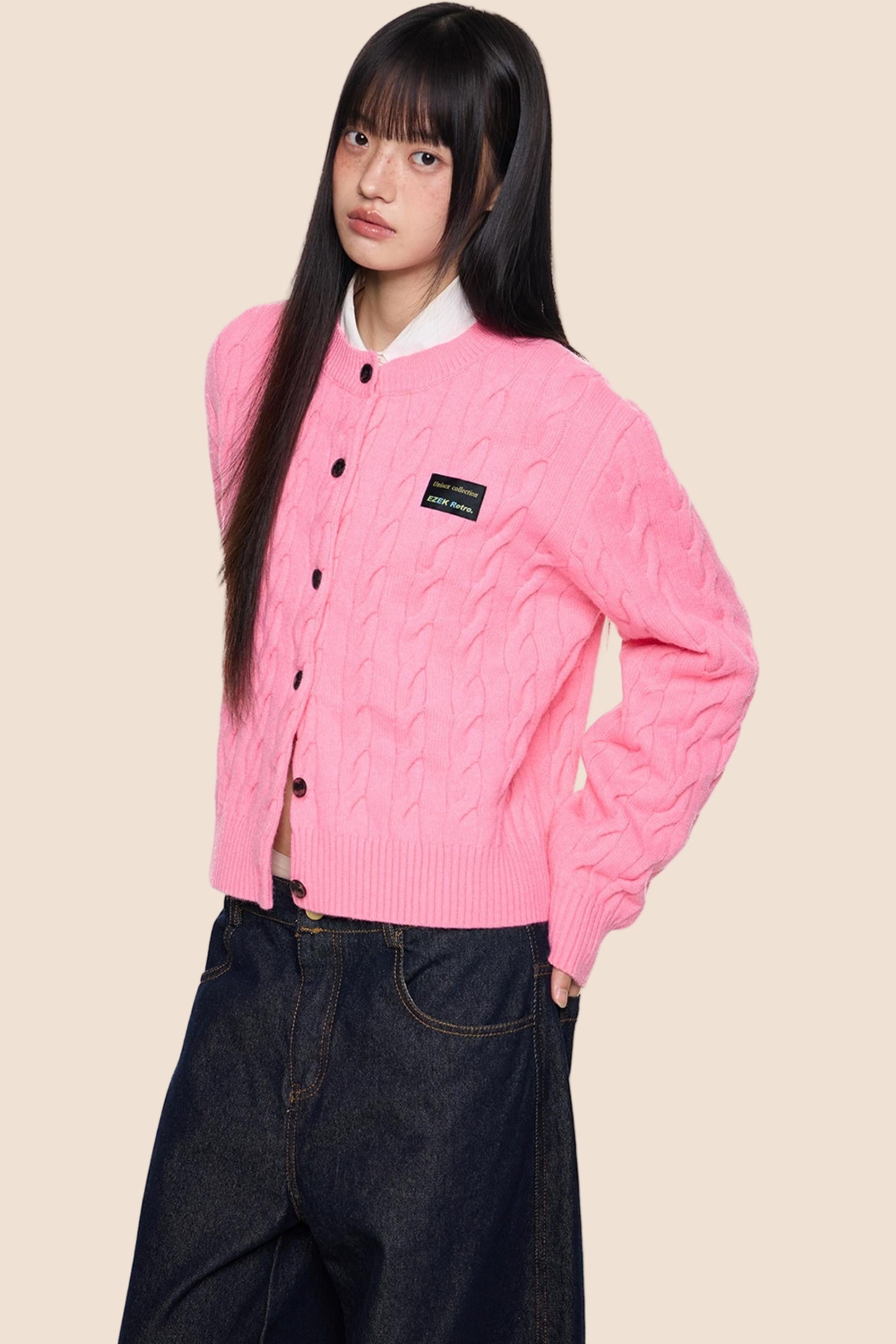 Twisted Knit Cardigan