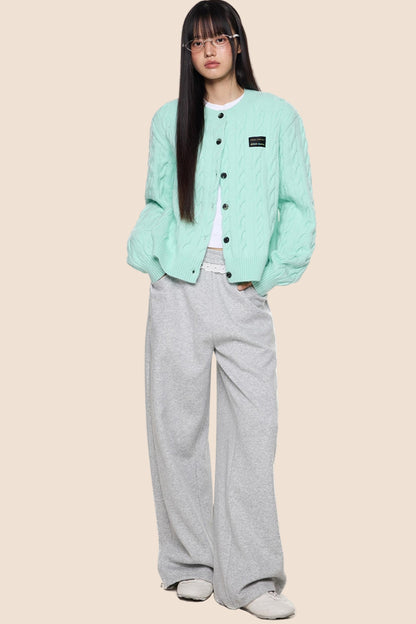 Twisted Knit Cardigan