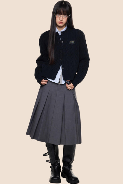 Twisted Knit Cardigan