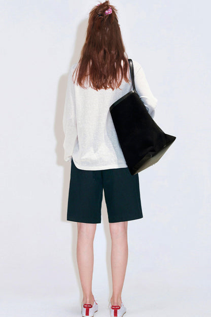 Bright-Colored Raglan T-Shirt