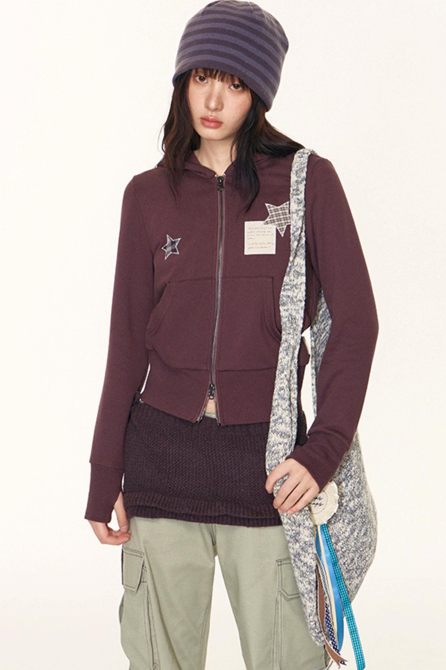 Autumn Lace-Up Short Skirt