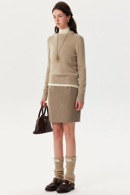 French Wool Blend Sweater