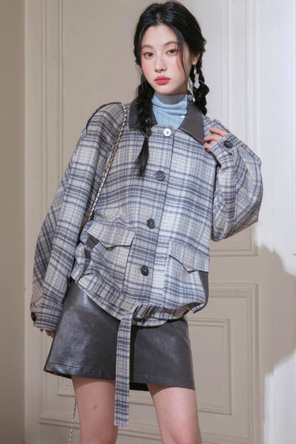 Snow Wool Tweed Jacket Set-Up