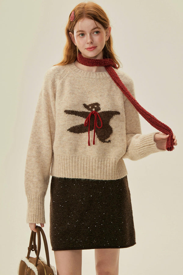 Bear Knit Sweater