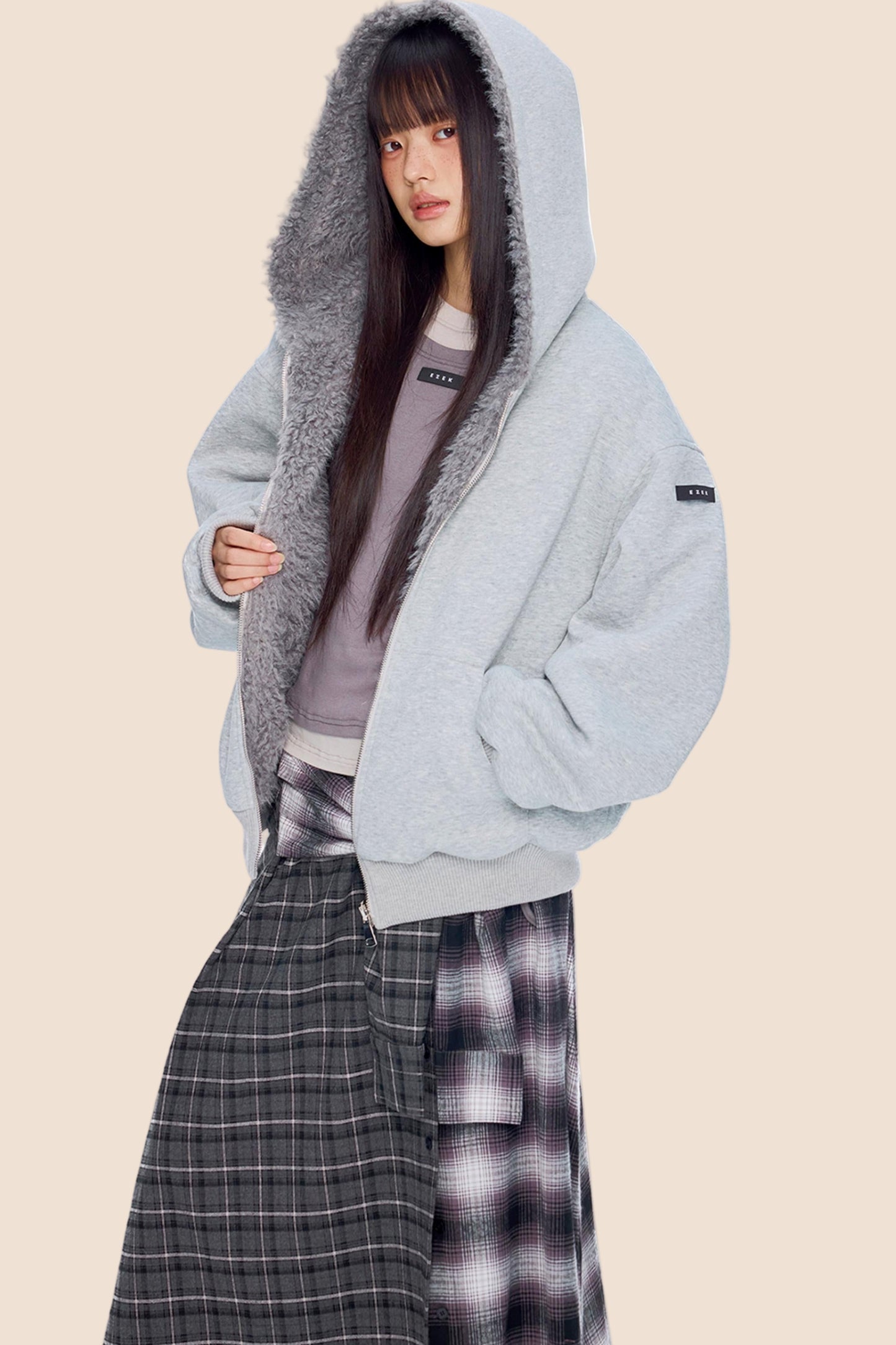 Reversible Faux Shearling Jacket