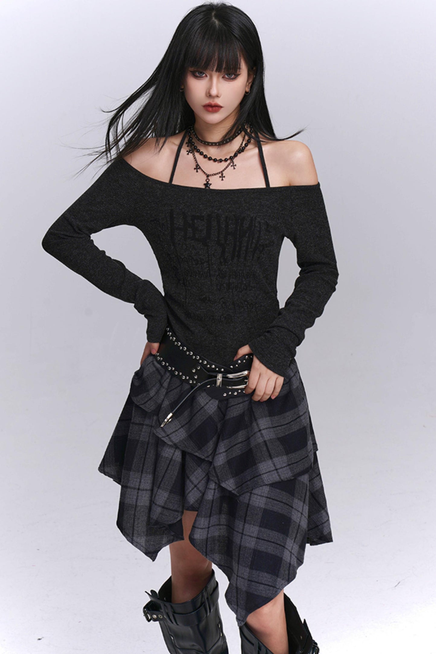 Hot Girl Off-Shoulder Party Dress