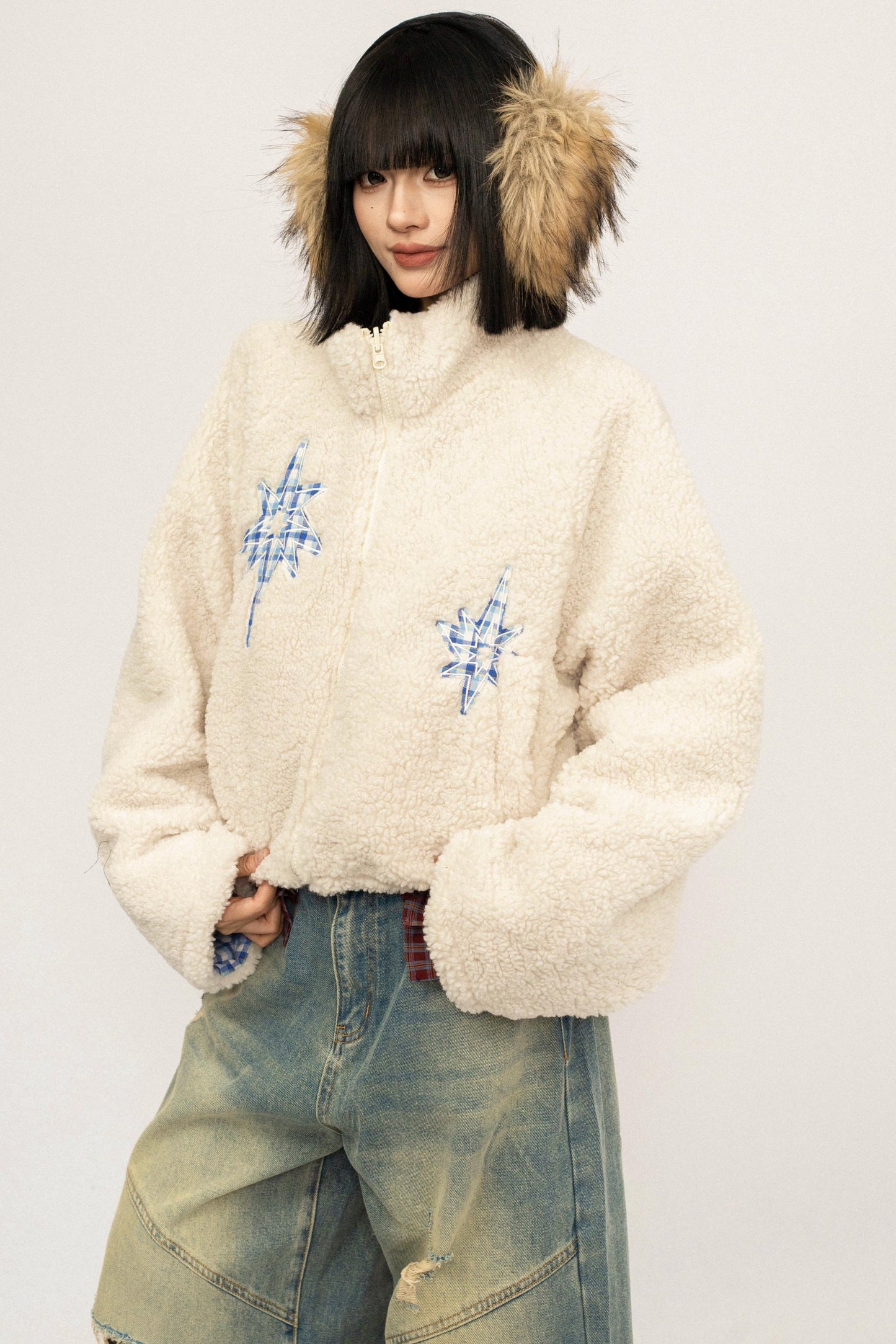 Retro Double-Sided Zipper Jacket