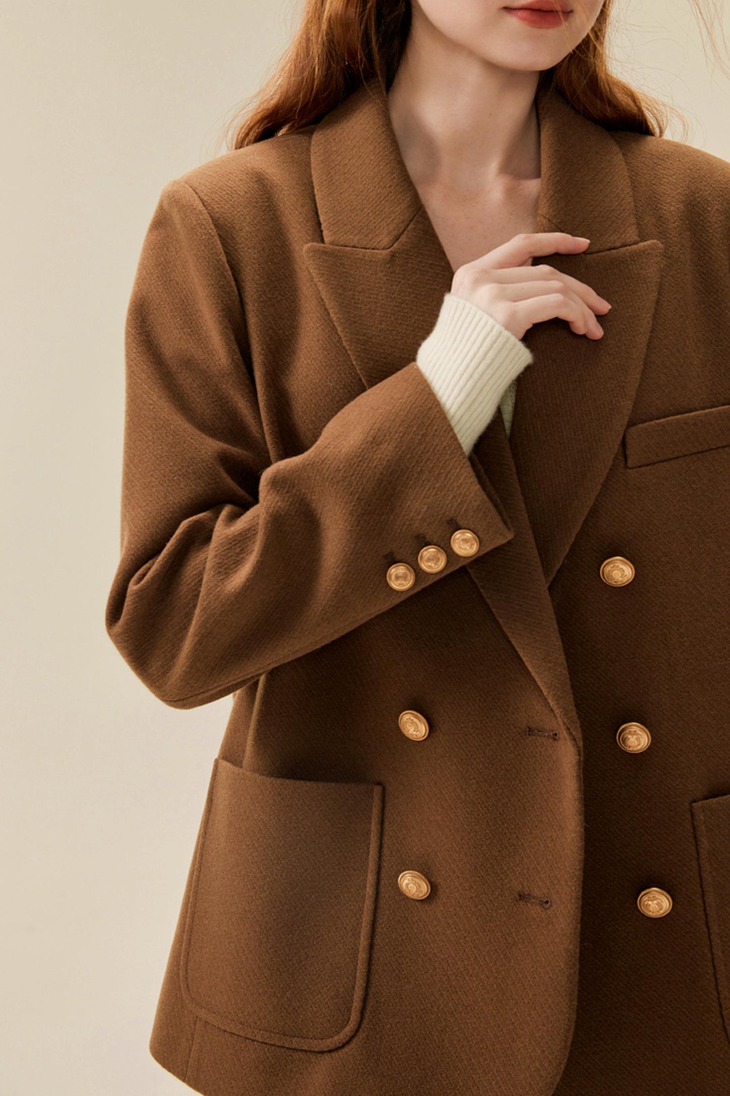 Loose British Tweed Blazer