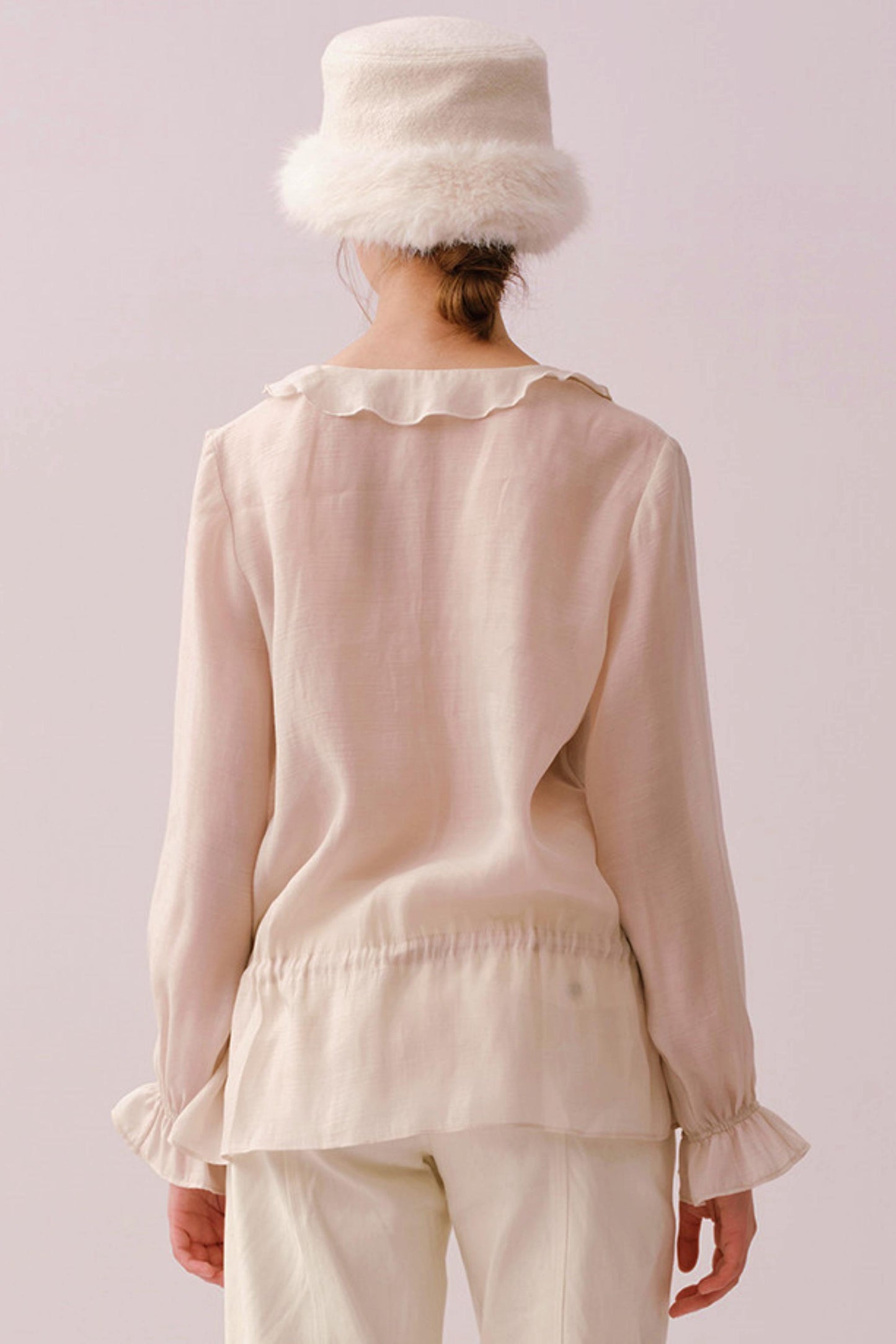 Reversible Faux Fur Beret