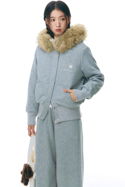 Embroidered Cotton Jacket Set-Up