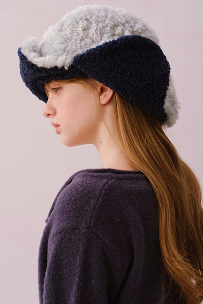 Reversible Plush Lei Feng Hat