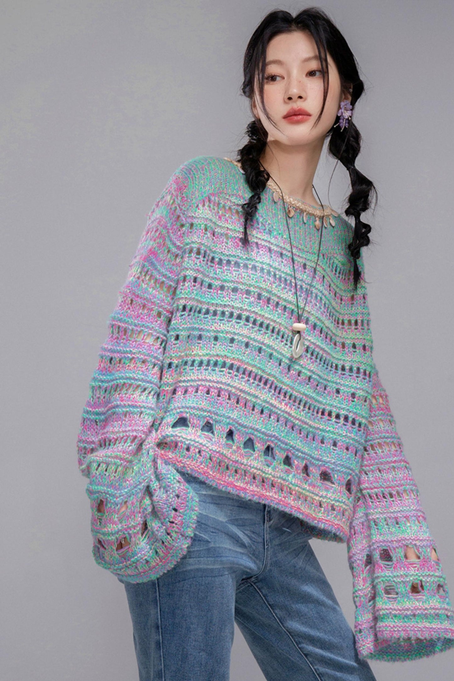 Shaping Blue Flared Jeans