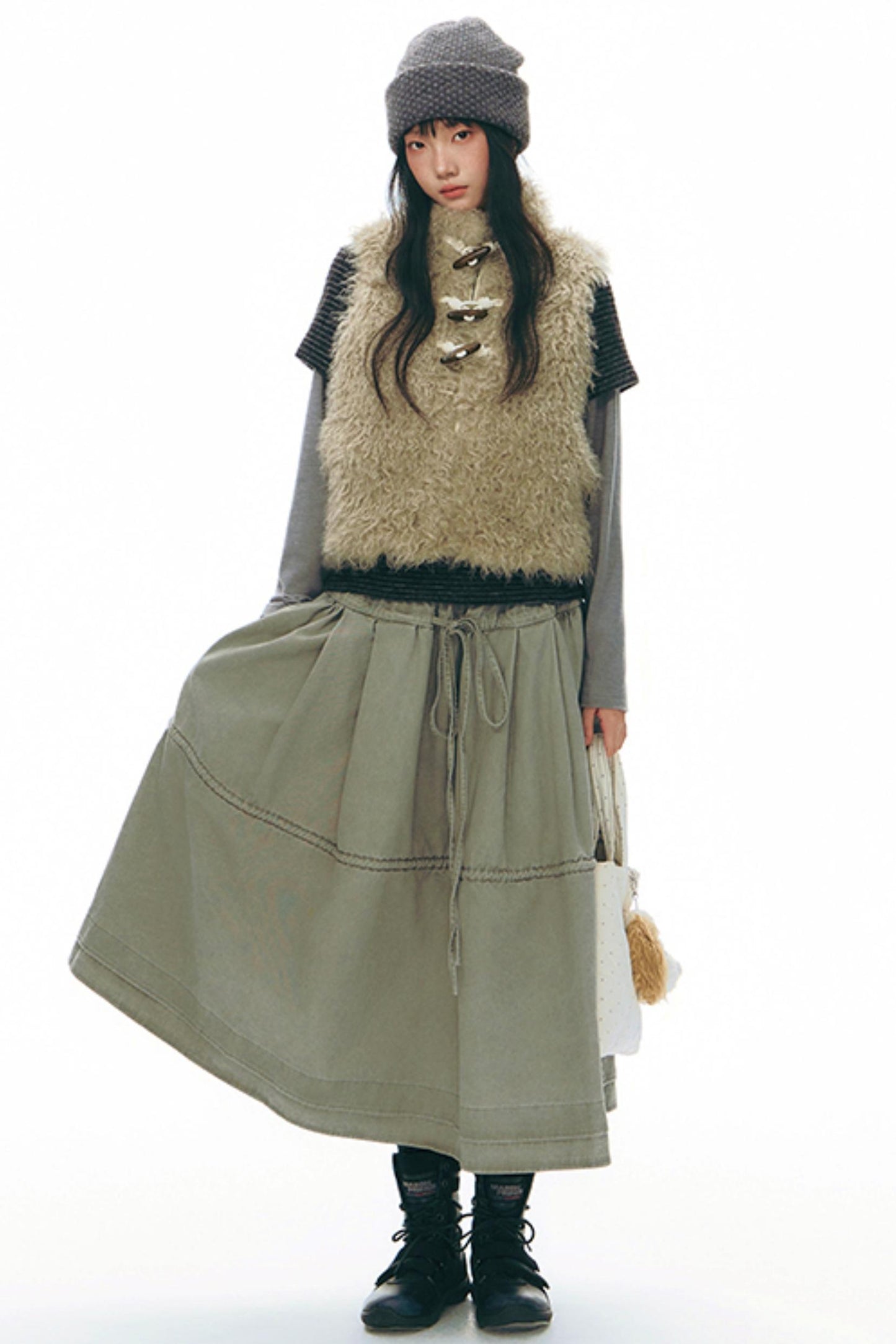 Winter Stand-Up Collar Vest