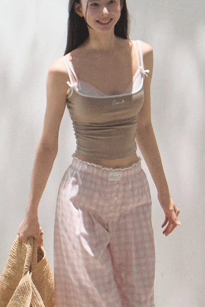 Pink Wide Leg Set-Up