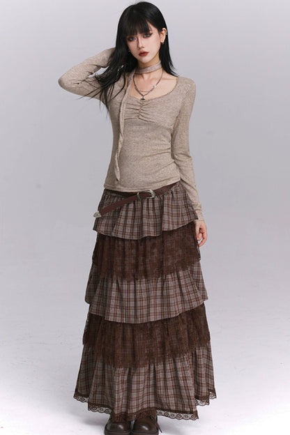 Feminine Silhouette Autumn Top