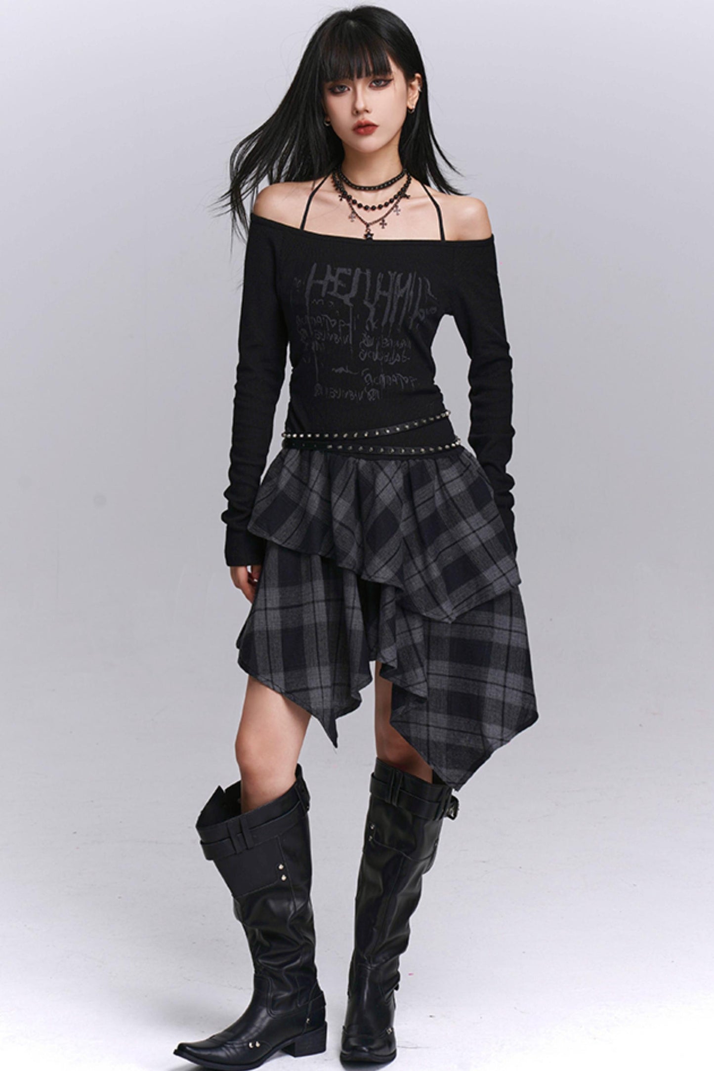 Hot Girl Off-Shoulder Party Dress