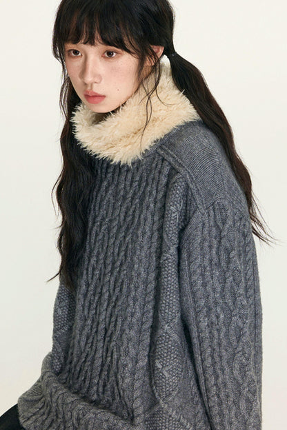 Eco-Friendly Winter Fur Collar