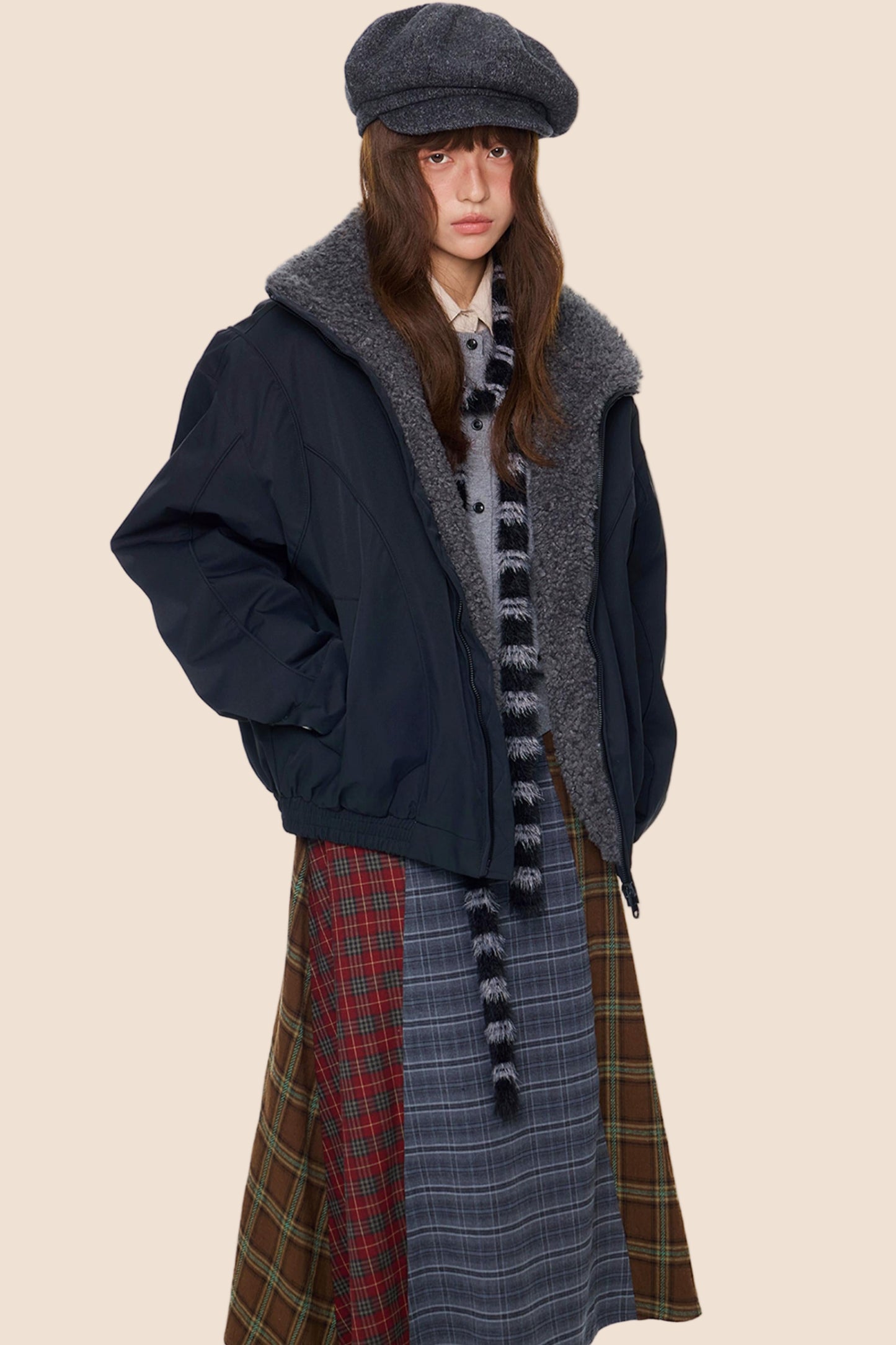 Fur Collar Duck Down Jacket