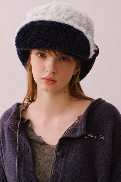 Reversible Plush Lei Feng Hat