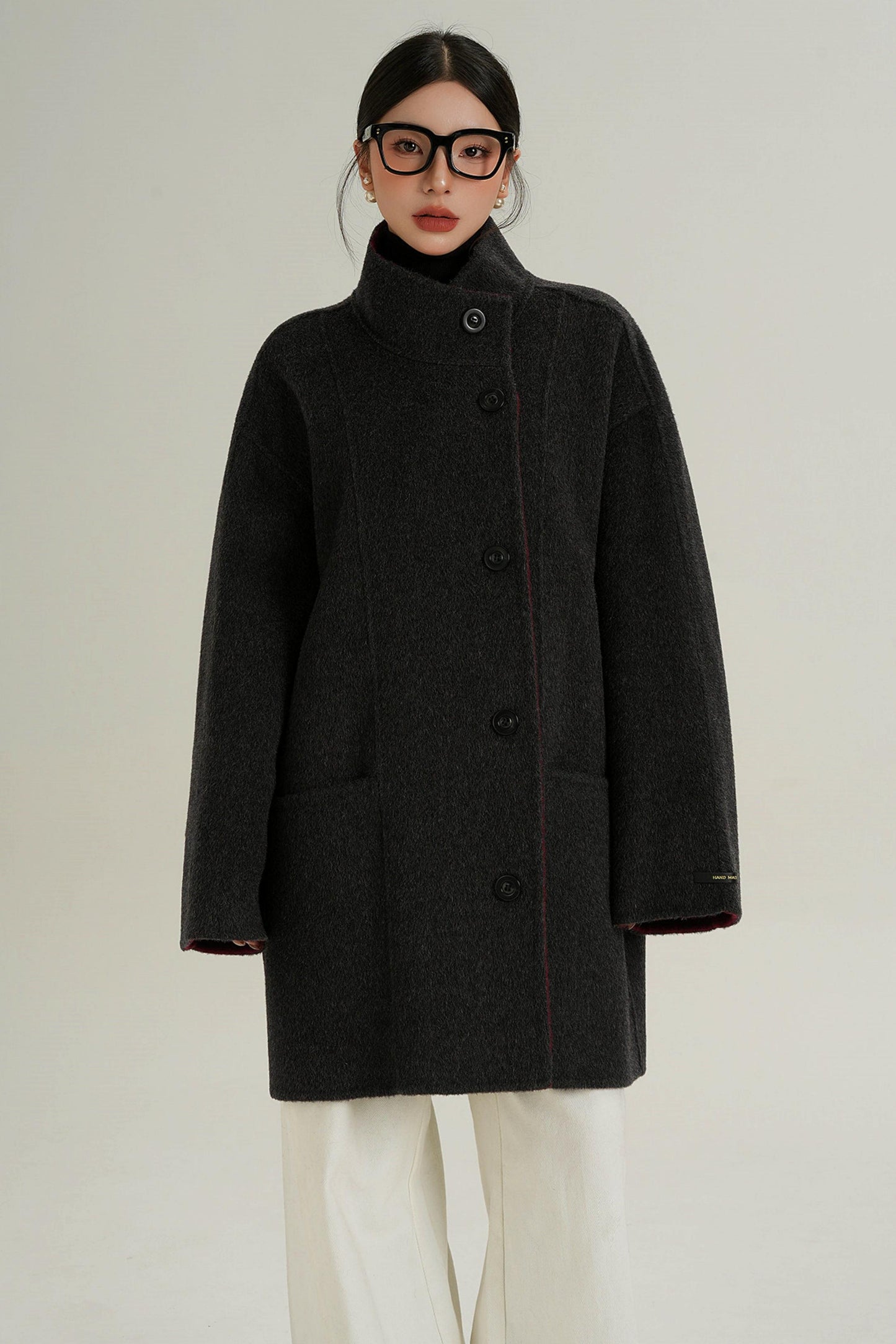High-End Double-Sided Mid-Length Coat