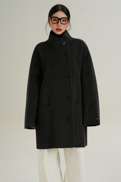 High-End Double-Sided Mid-Length Coat