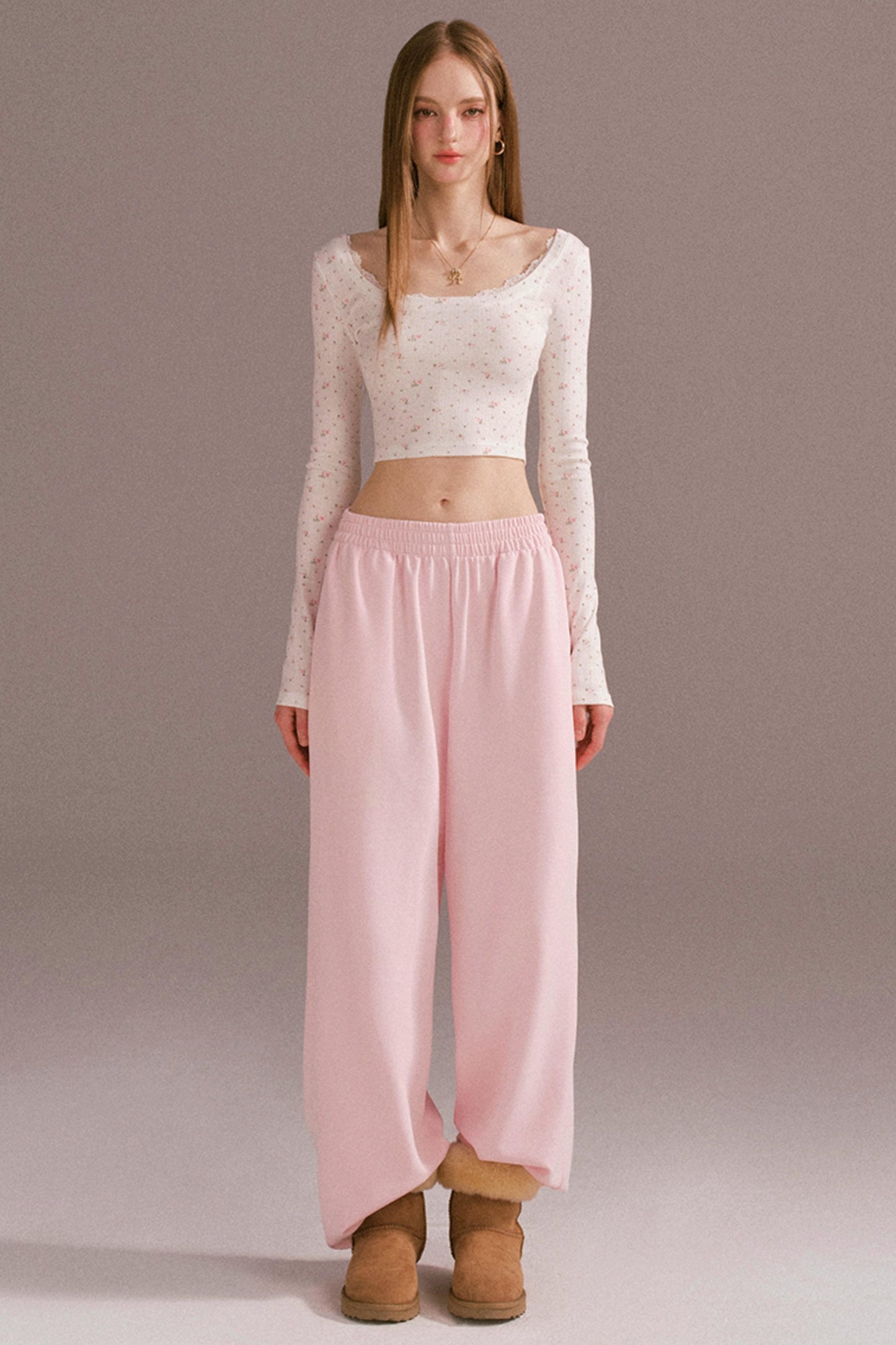 Spice Girl Hooded Knitted Cardigan Set-Up