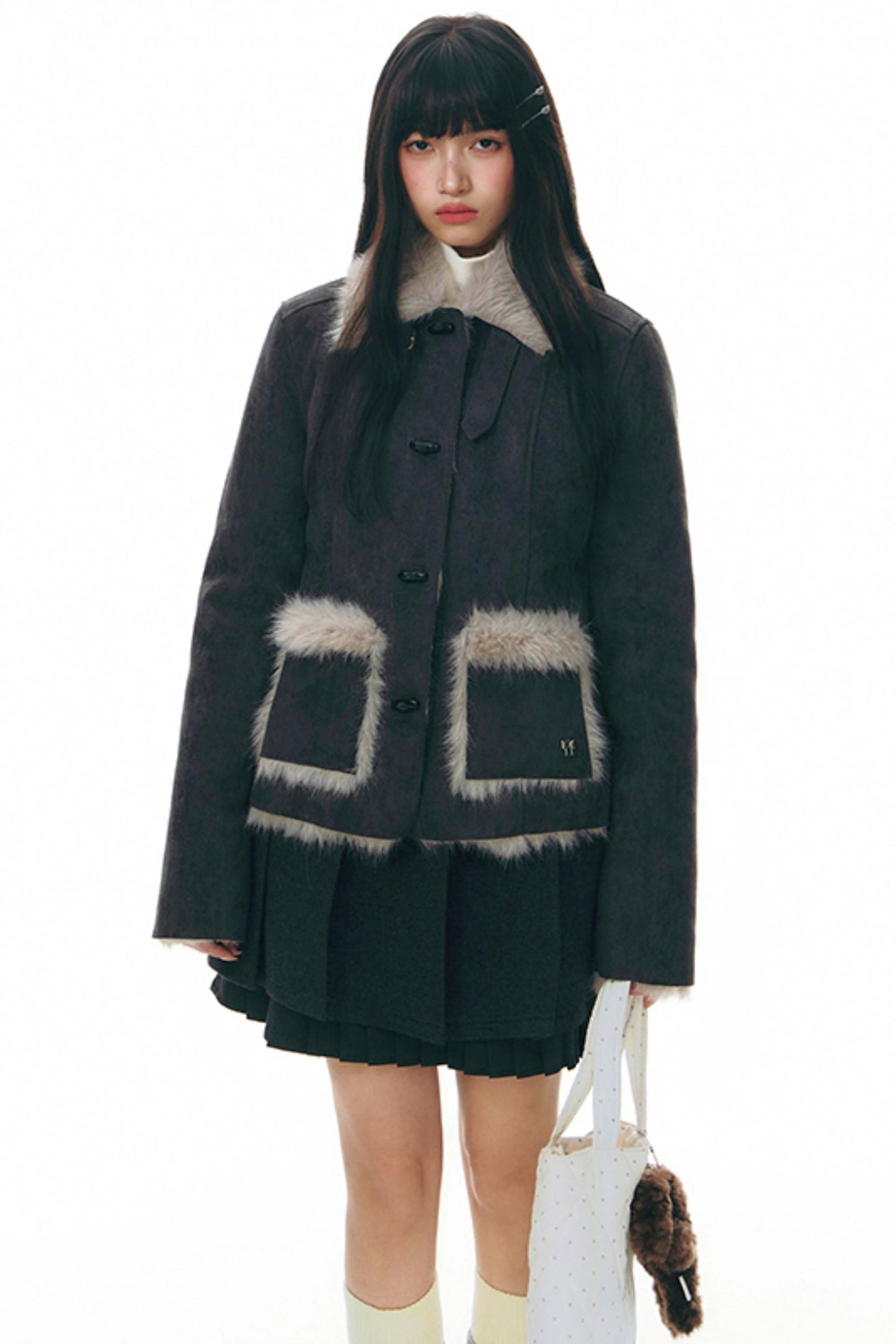 Integrated Lapel Winter Cotton Jacket