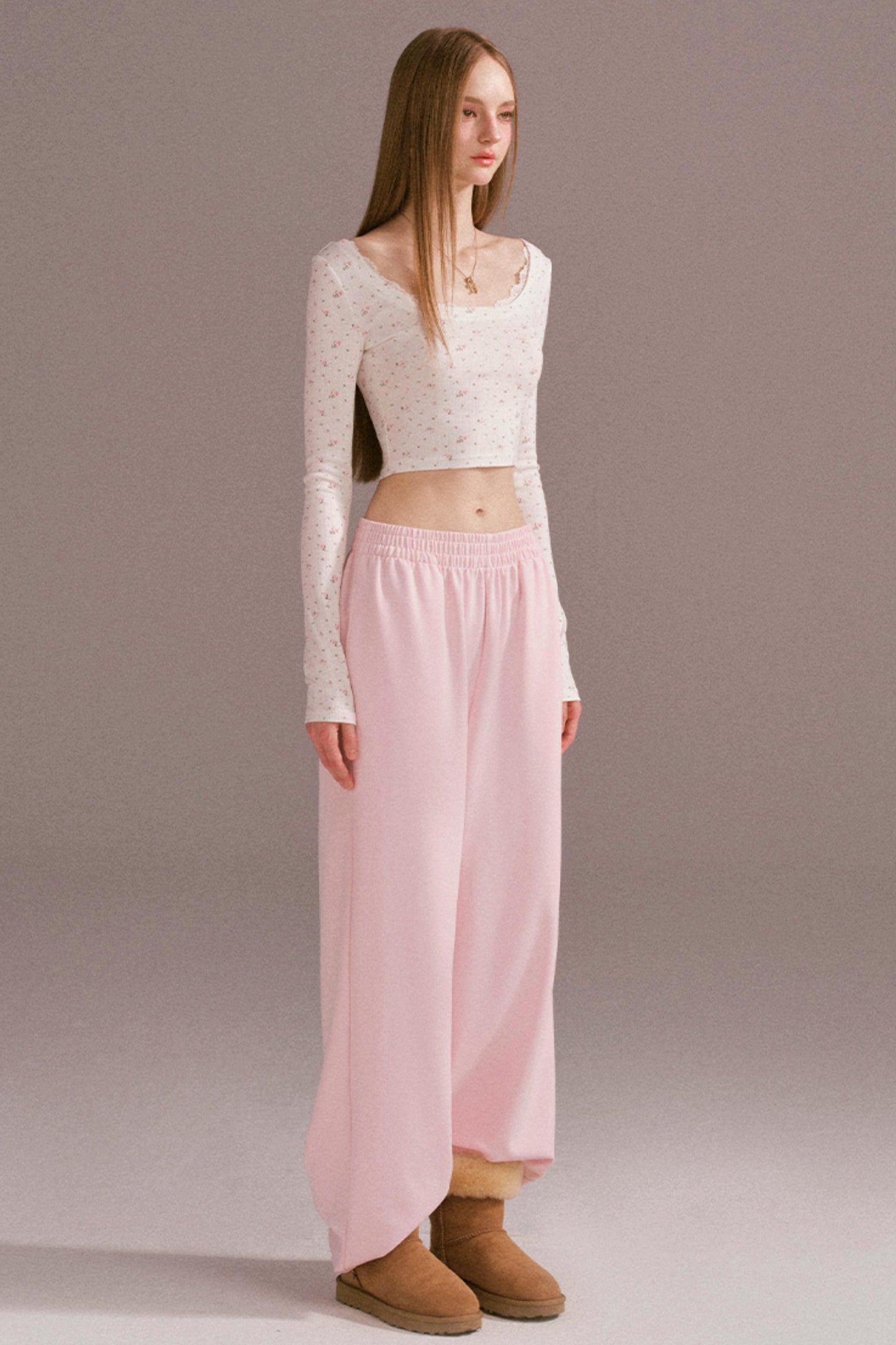 Spice Girl Hooded Knitted Cardigan Set-Up