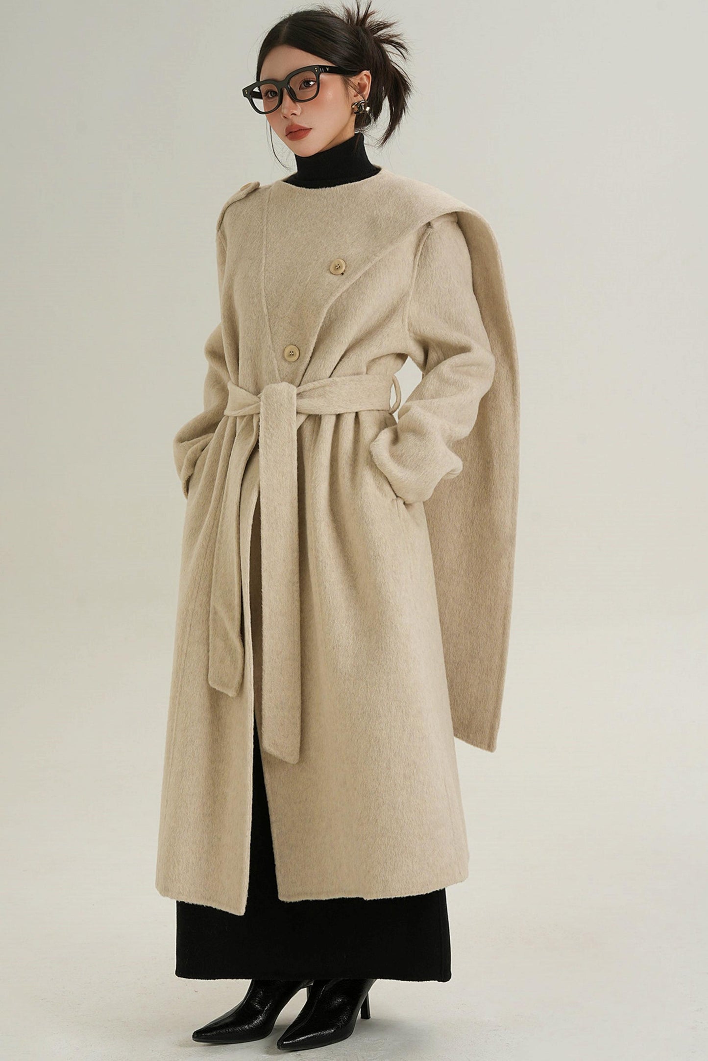 Double-Sided Wool Coat