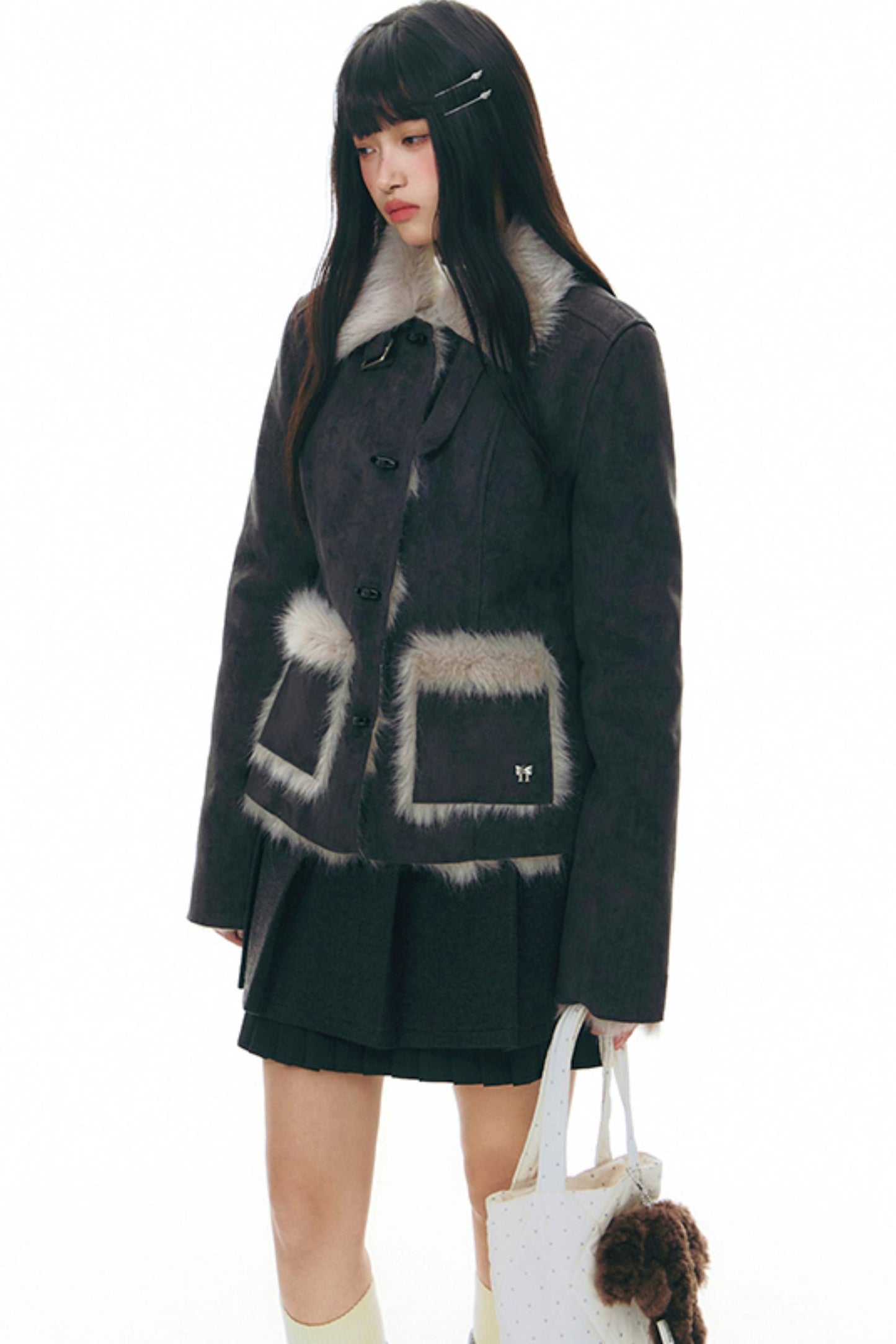 Integrated Lapel Winter Cotton Jacket