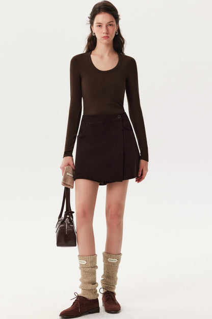 Sheep Wool Slim Knitwear Sweater