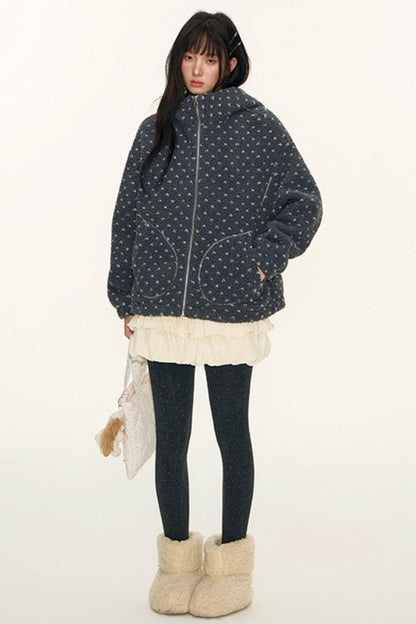 Rabbit Polka Dot Lambswool Jacket