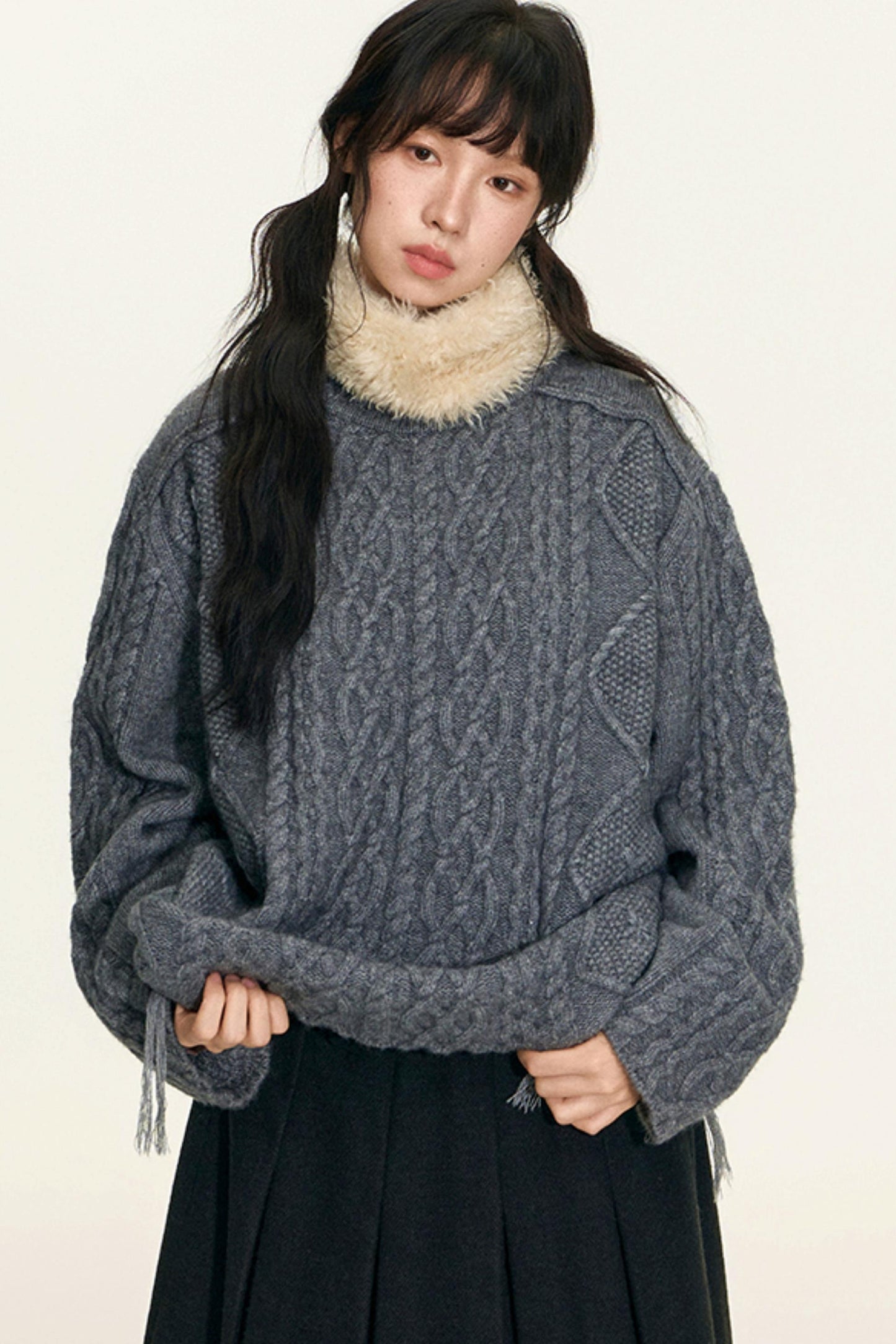 Eco-Friendly Winter Fur Collar