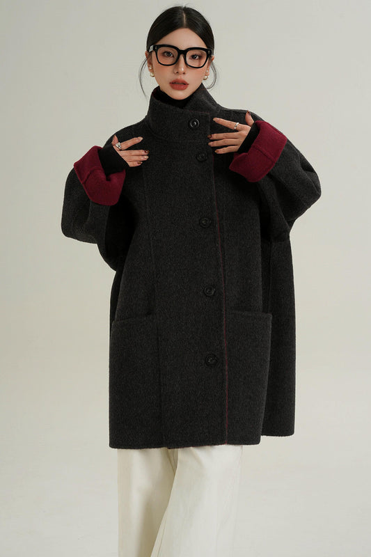 High-End Double-Sided Mid-Length Coat