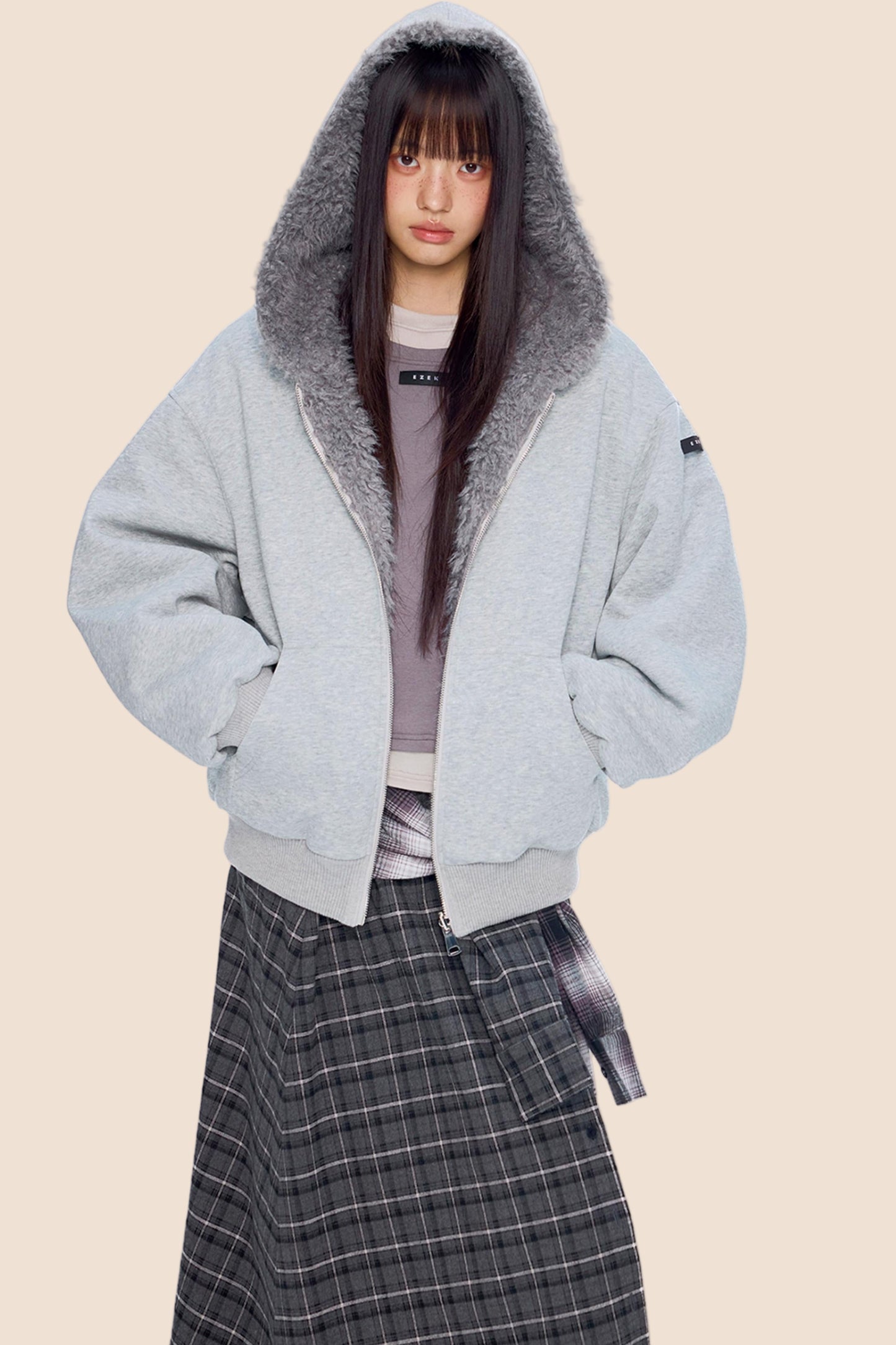 Reversible Faux Shearling Jacket